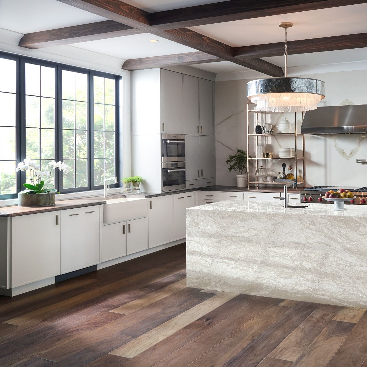 Modern kitchen from Young's Interiors & Flooring in Ford City